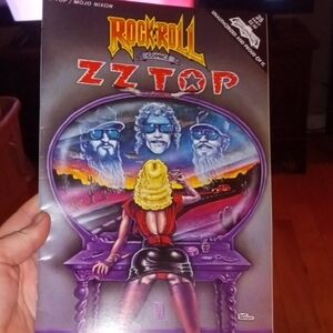 Rock & Roll Comic Art Print In Plastic Sleeve